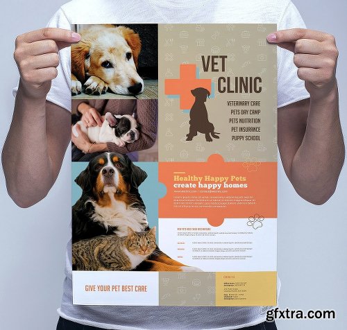 CreativeMarket Vet Clinic Templates Pack 1195816