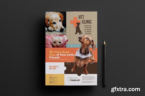 CreativeMarket Vet Clinic Templates Pack 1195816