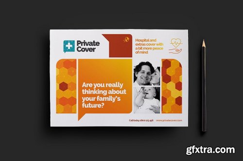 CreativeMarket Health Insurance Templates Pack 1198482