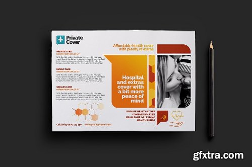 CreativeMarket Health Insurance Templates Pack 1198482