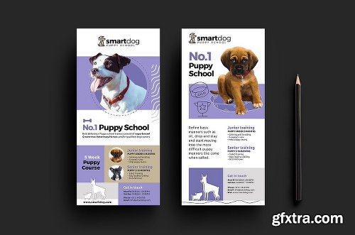 CreativeMarket Puppy School Templates Pack 1199562