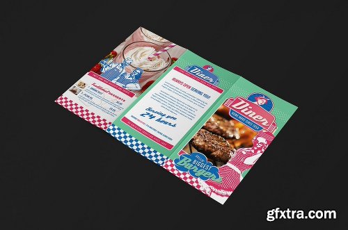 CreativeMarket American Diner Menu Templates Pack 1200238