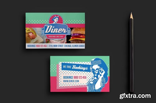 CreativeMarket American Diner Menu Templates Pack 1200238