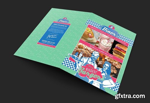 CreativeMarket American Diner Menu Templates Pack 1200238