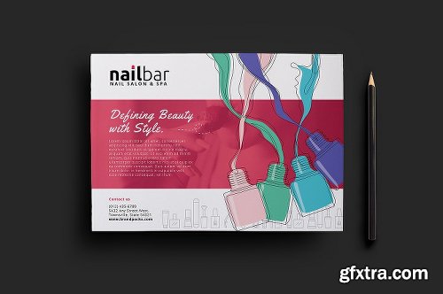 CreativeMarket Nail Bar Templates Pack 1205359