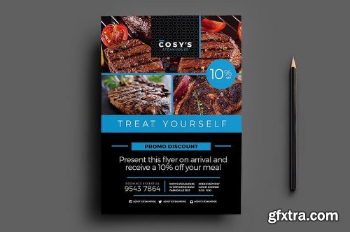 CreativeMarket Restaurant Menu Templates Pack 774928