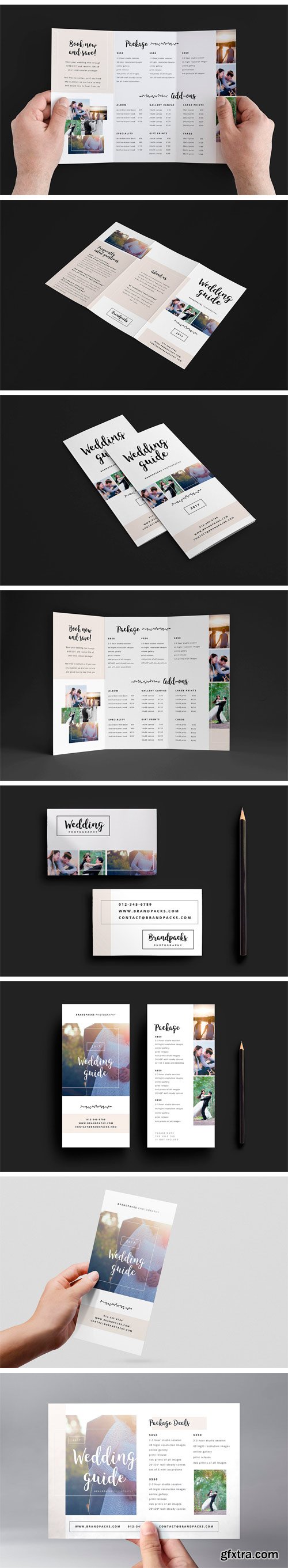 CM 1347993 - Wedding Photography Templates Pack 1