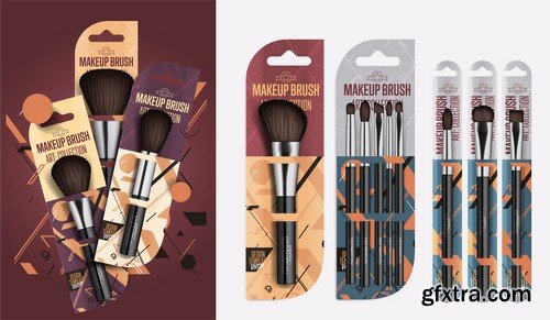 Makeup brush - 5 EPS