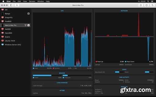 iStat 3.02 (Mac OS X)