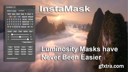 InstaMask 1.0 - Luminosity Masks for Adobe Photoshop