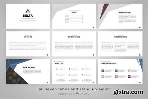 CreativeMarket Delta | Keynote Template 1348647