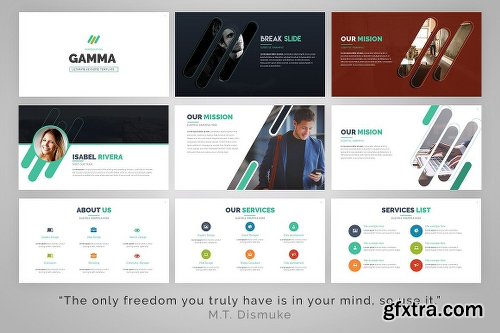 CreativeMarket Gamma | Keynote Presentation 1348130