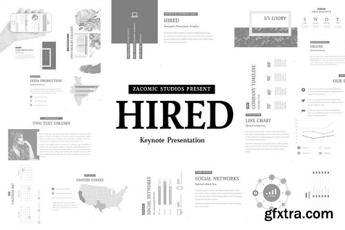 CreativeMarket Hired | Keynote Template 1363358