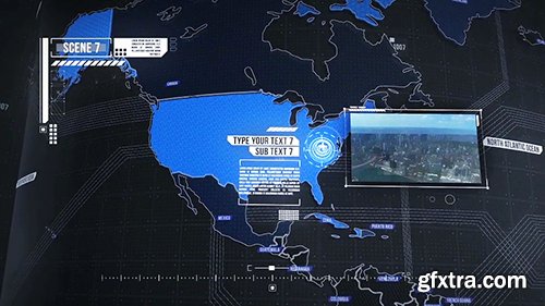 Videohive World Map Element 3D 19202652