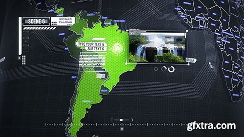 Videohive World Map Element 3D 19202652