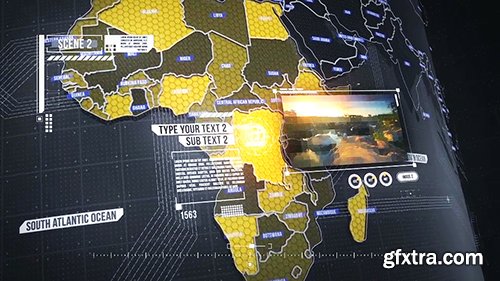 Videohive World Map Element 3D 19202652