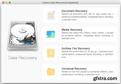 Cisdem Data Recovery 4.1.0 MacOSX