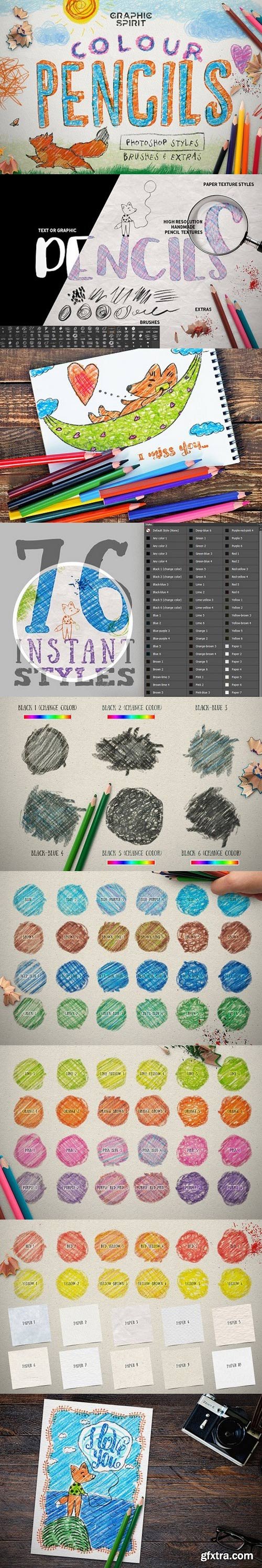 CM - COLOUR PENCIL BOX Photoshop Styles 1343271