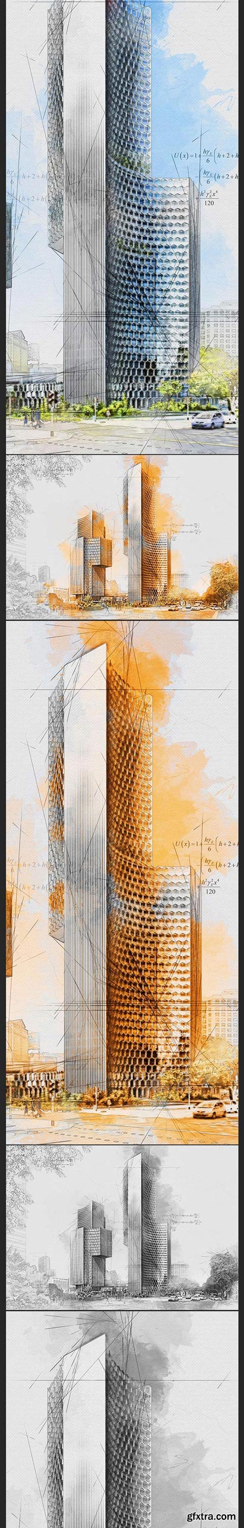 GraphicRiver - Architect Photoshop Action - 19732374