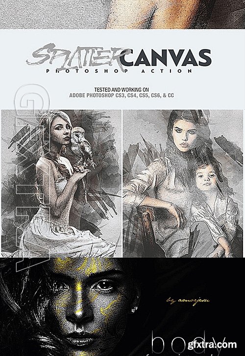 Artistic Photo FX Bundle with 25 PS Actions and Templates