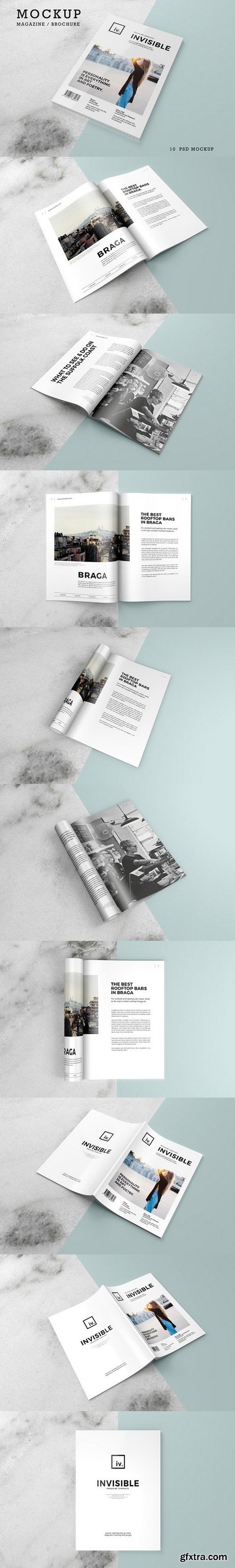 CM - Brochure / Magazine Mockups 707539