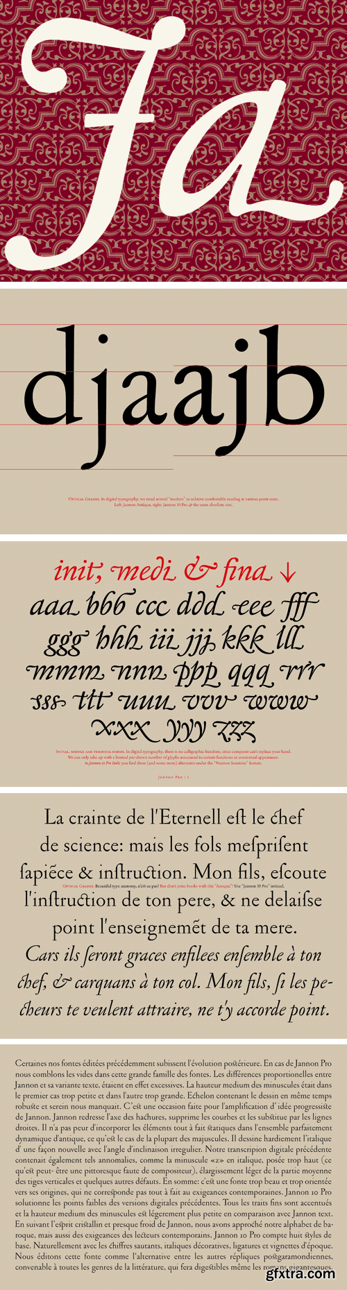 Jannon Font Family