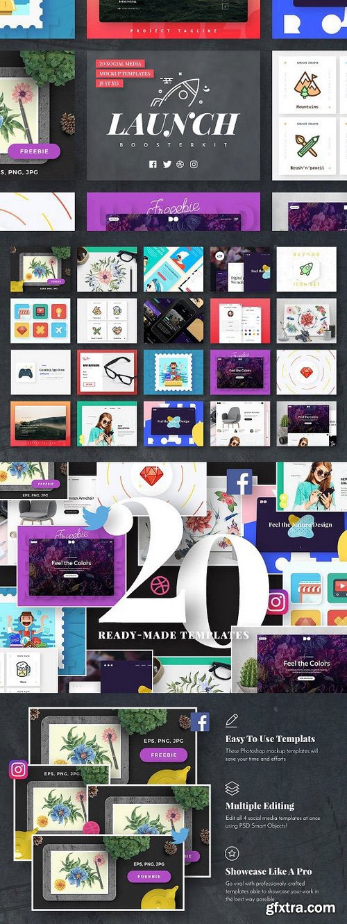 CM - Complete Social Media Booster Bundle 1183121