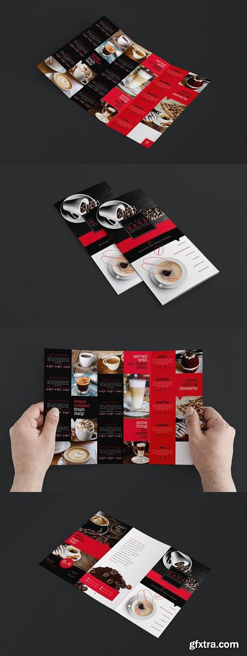 CM - Trifold Cafe Menu Template 946824