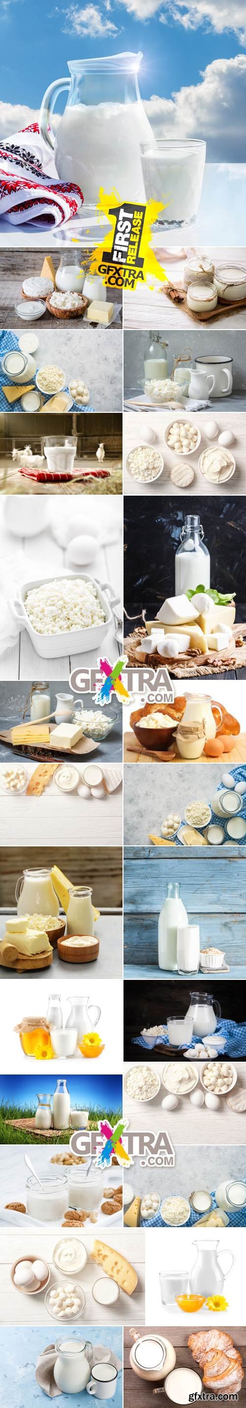 Stock Photo - Dairy Products 4