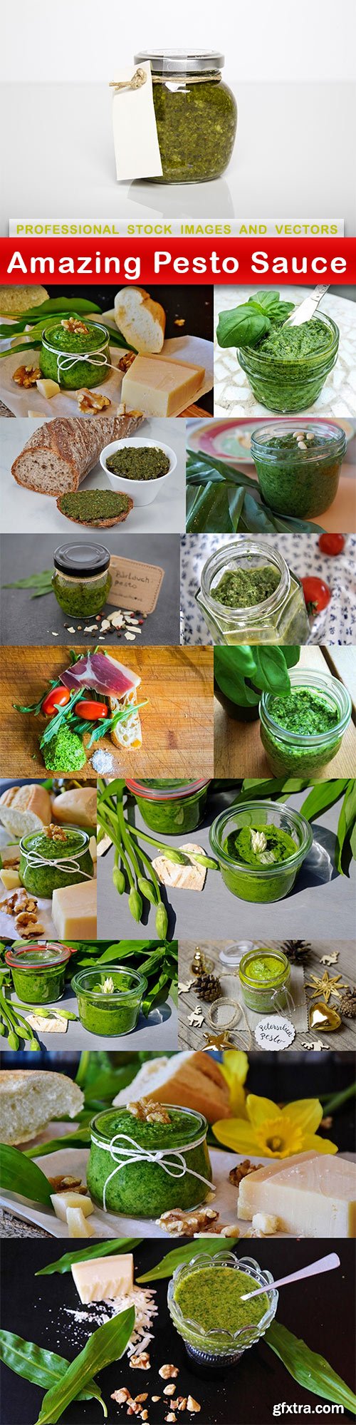 Amazing Pesto Sauce - 15 UHQ JPEG