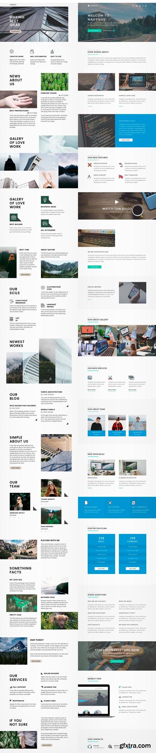 CM 1380165 - 5 Email Templates Bundle V