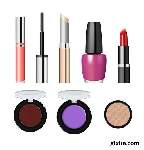 Makeup cosmetics - 6 EPS