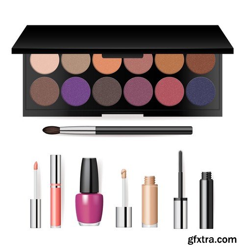 Makeup cosmetics - 6 EPS