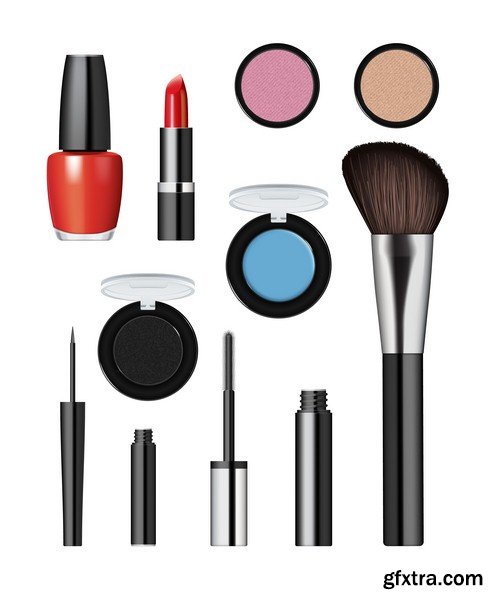 Makeup cosmetics - 6 EPS