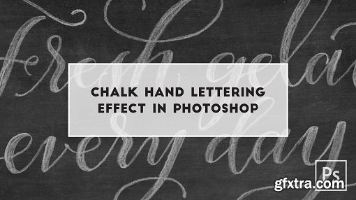 Chalk Hand Lettering Effect in Photoshop