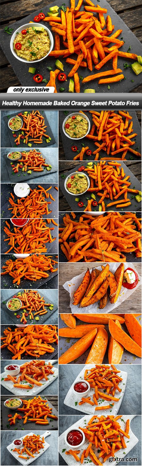 Healthy Homemade Baked Orange Sweet Potato Fries - 17 UHQ JPEG