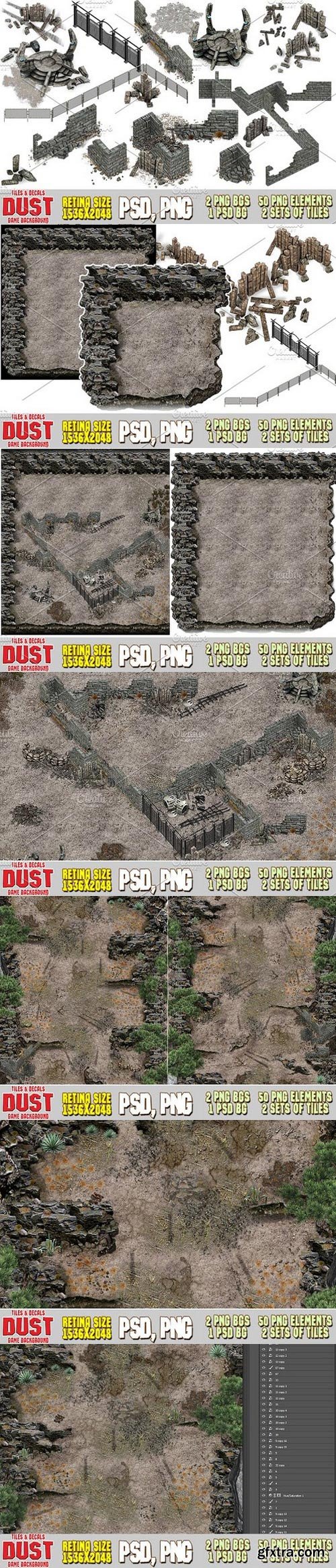 CM - DUST 2D MAP TILES AND DECALS 1371923