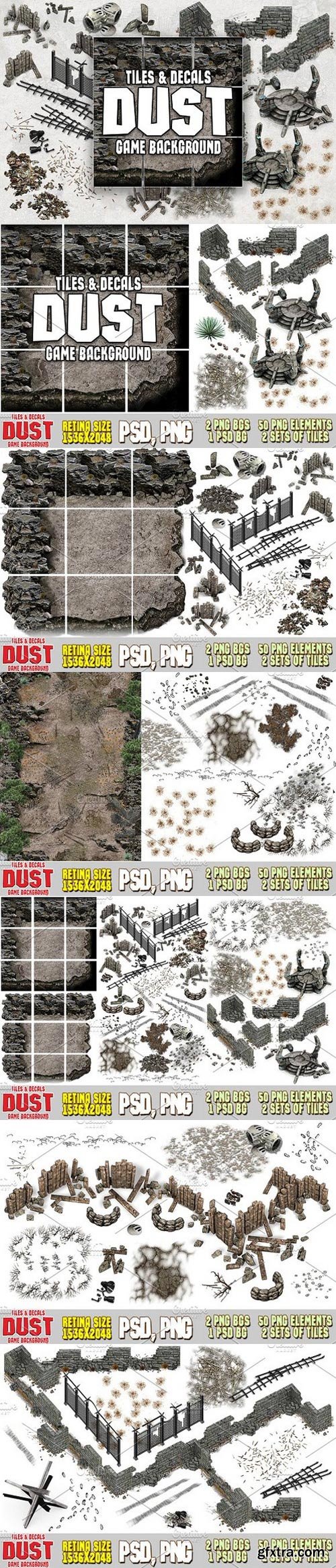 CM - DUST 2D MAP TILES AND DECALS 1371923