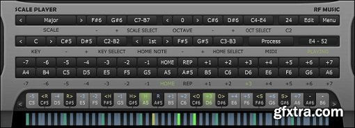 RF Music Scale Player v1.0.1.3 (Win/Mac)