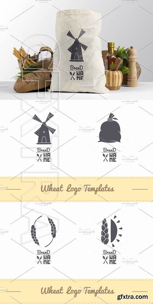 CM - 4 Wheat Flour Logos 1420320