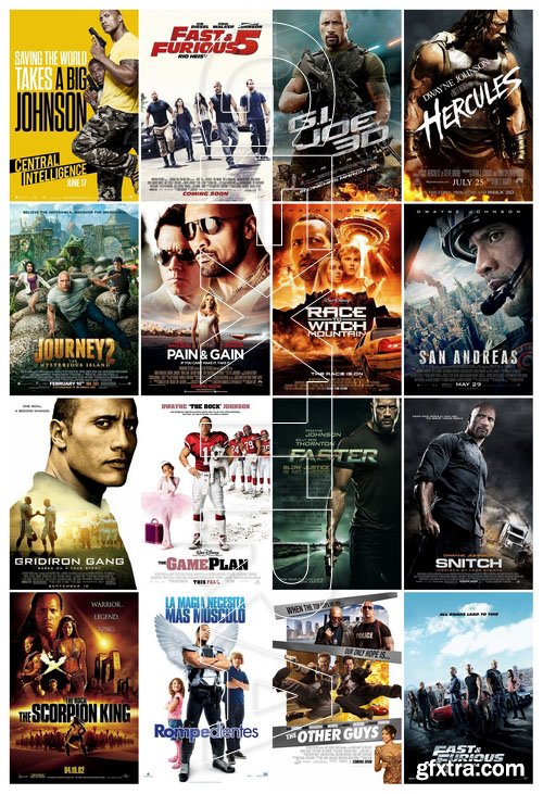 Movie Posters - Dwayne Johnson