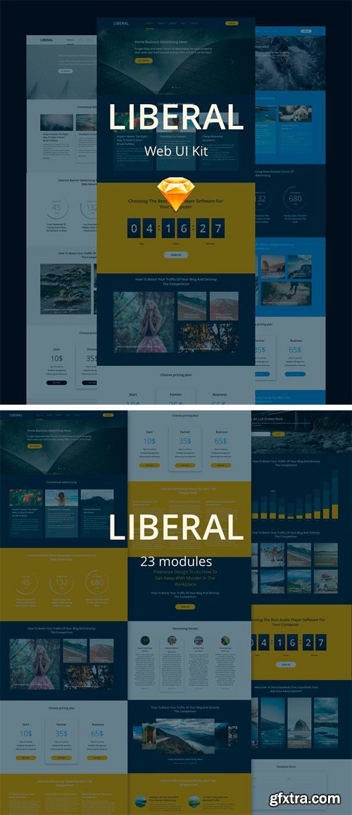 CM - Liberal UI Kit 1274590