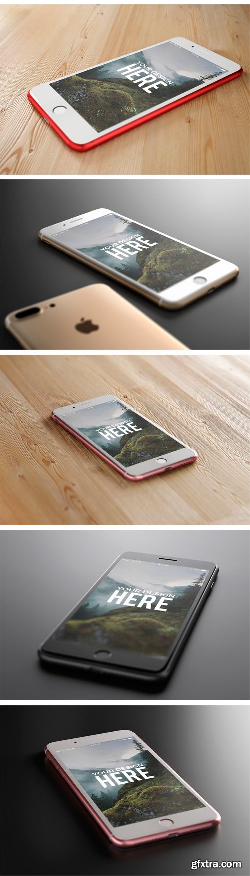 CM 1433610 - Iphone 7 Plus. PSD Mockups