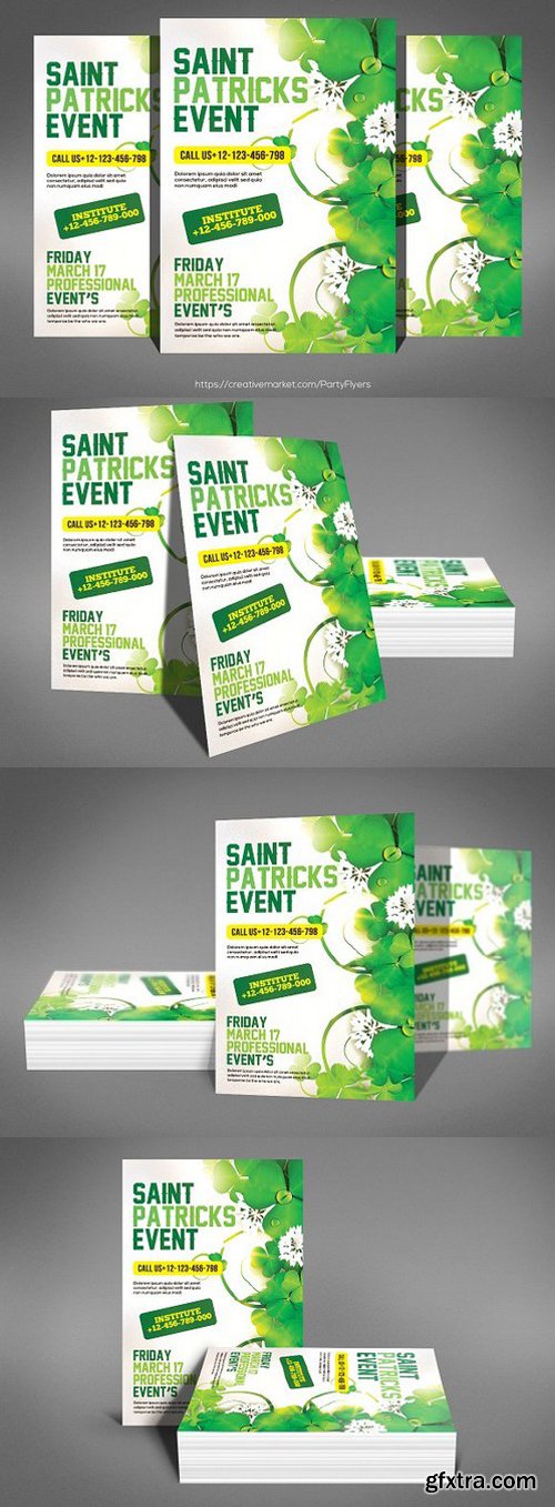 CM - Saint Patricks Day Party Flyer 1328535