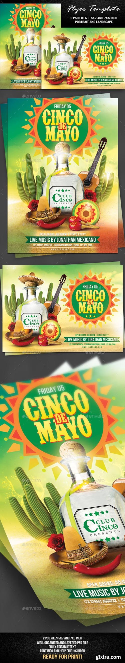 GraphicRiver - Cinco de Mayo Flyer Template - 19752026