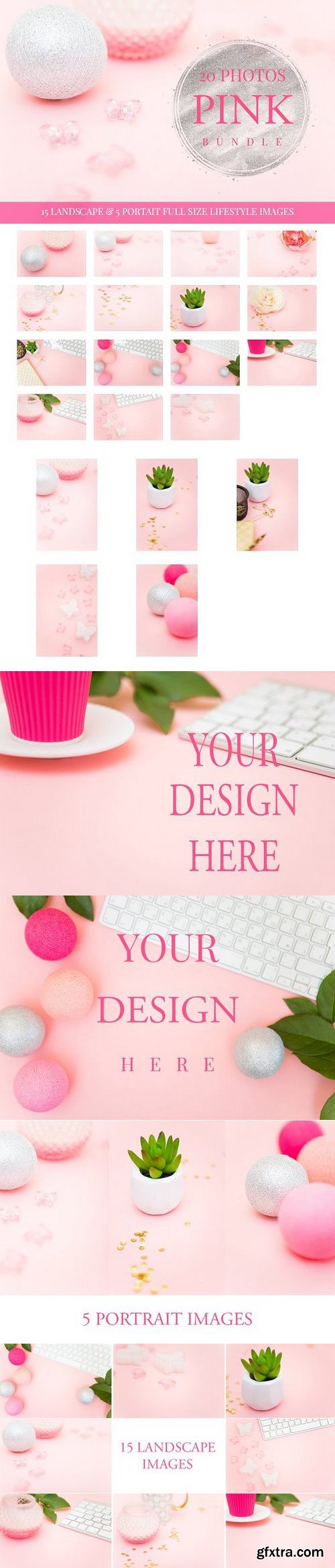 CM - Pink BUNDLE TeploStockPhoto #1 1363336