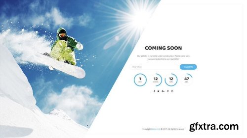 Winter Life - Resort & Listing PSD Template