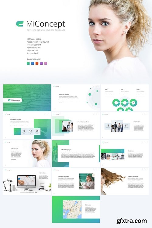 MiConcept PowerPoint & Keynote Templates