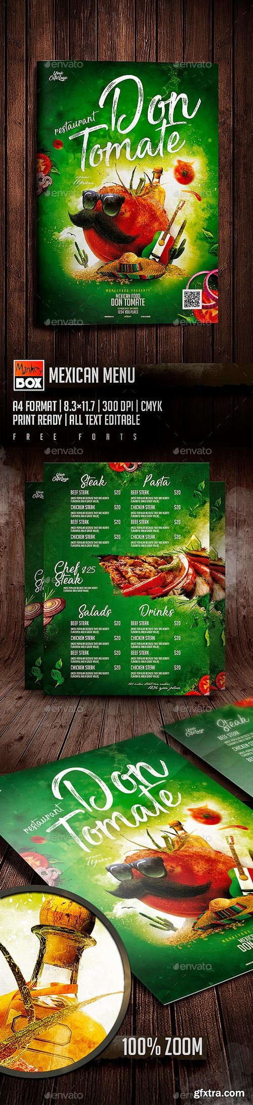 GraphicRiver - Mexican Menu - 19793998