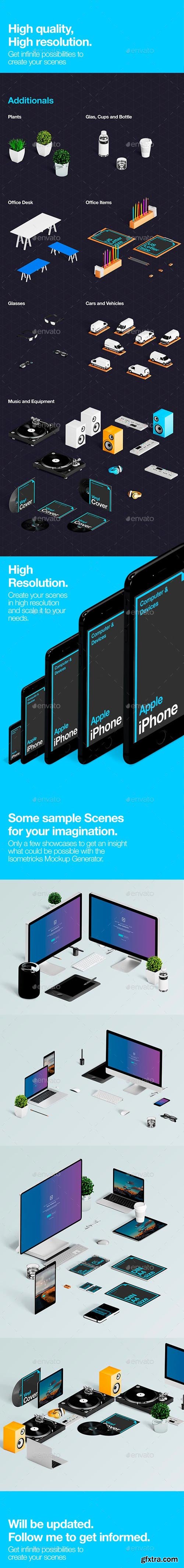 GraphicRiver - Isometric Scene Generator - 19805511